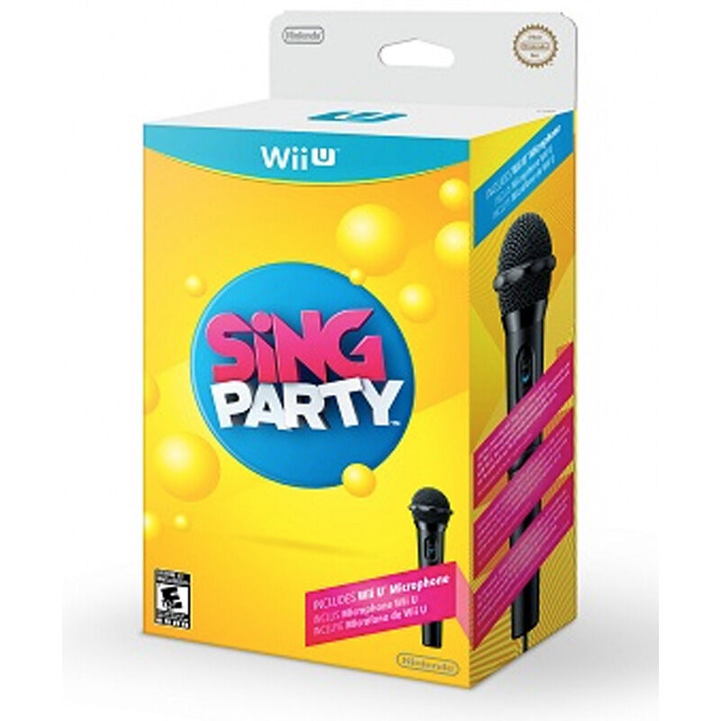 SiNG Party w/Wii U Microphone for Wii U, , hires