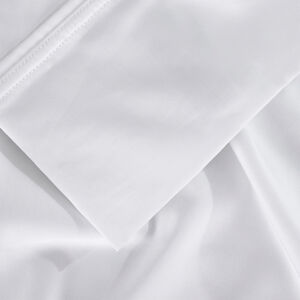 BedGear Hyper-Cotton Twin Size Sheet Set (Ideal for Adj. Bases) - Bright White, , hires