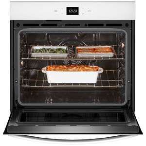 Whirlpool 30 in. 5 cu. ft. Smart Electric Single Wall Oven with Standard Convection - White, , hires