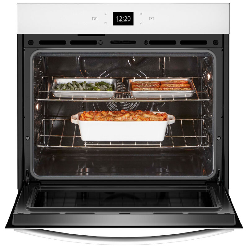 Whirlpool 30 in. 5 cu. ft. Smart Electric Single Wall Oven with Standard Convection - White, , hires