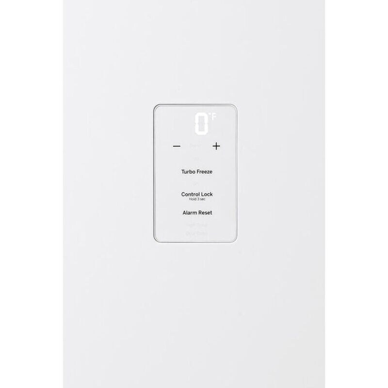 GE 33 in. 21.3 cu. ft. Garage-Ready Upright Freezer with Adjustable Shelves - White, , hires