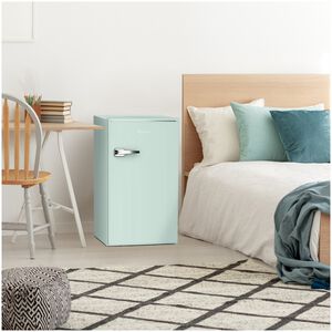 Avanti 18 in. 3.1 cu. ft. Mini Fridge with Freezer Compartment - Seafoam Green, Seafoam Green, hires