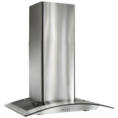 Broan B56 Series 36 in. Chimney Style Range Hood with 3 Speed Settings, 450 CFM, Convertible Venting & 2 Halogen Lights - Stainless Steel | B5636S