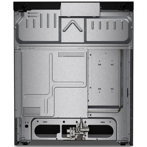 Whirlpool 30 in. 5.0 cu. ft. Smart Air-Fry Standard Convection Slide-In Gas Range with 5 Sealed Burners - Black Stainless, , hires