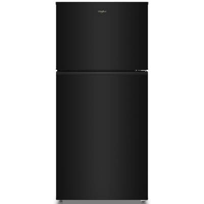 Whirlpool 30 in. 19.3 cu. ft. Garage-Ready Top Freezer Refrigerator - Black | WRTX5419SB