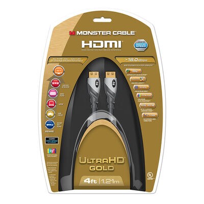 Monster Cable 4 ft. HDMI Cable 140691-00 | 140691-00