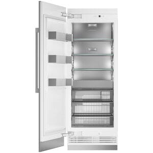 Monogram 30 in. 16.7 cu. ft. Built-in Smart Upright Freezer with Ice-Maker & Adjustable Shelves - Custom Panel Ready, , hires