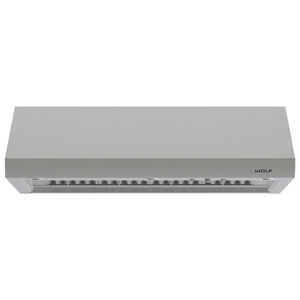 Wolf 60 in. Canopy Pro Style Range Hood, Ducted Venting & 4 Halogen Lights - Stainless Steel, , hires