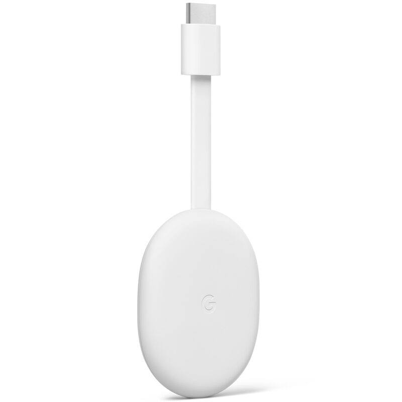 Chromecast with Google TV (HD) Snow – Streaming entertainment on