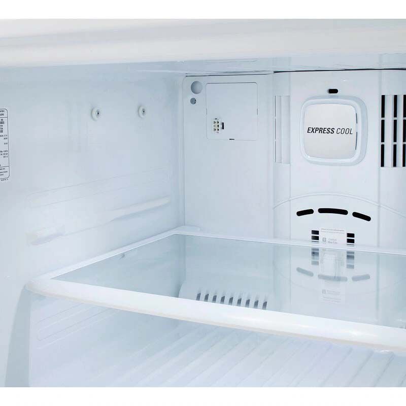 LG 30 in. 20.2 cu. ft. Top Freezer Refrigerator - Black, Black, hires