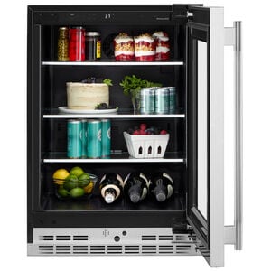 KitchenAid 24 in. 5.2 cu. ft. Undercounter Refrigerator - Stainless Steel with PrintShield Finish, , hires