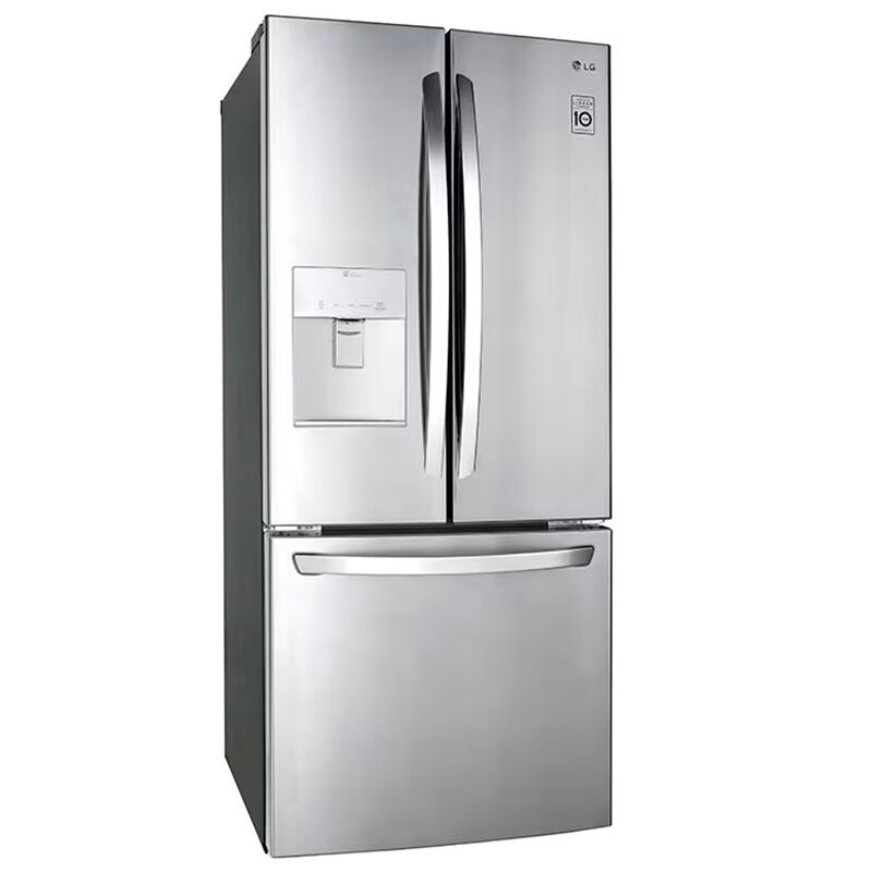 LG 30 in. 21.8 cu. ft. French Door Refrigerator with Ice & Water Dispenser - Stainless Steel, , hires