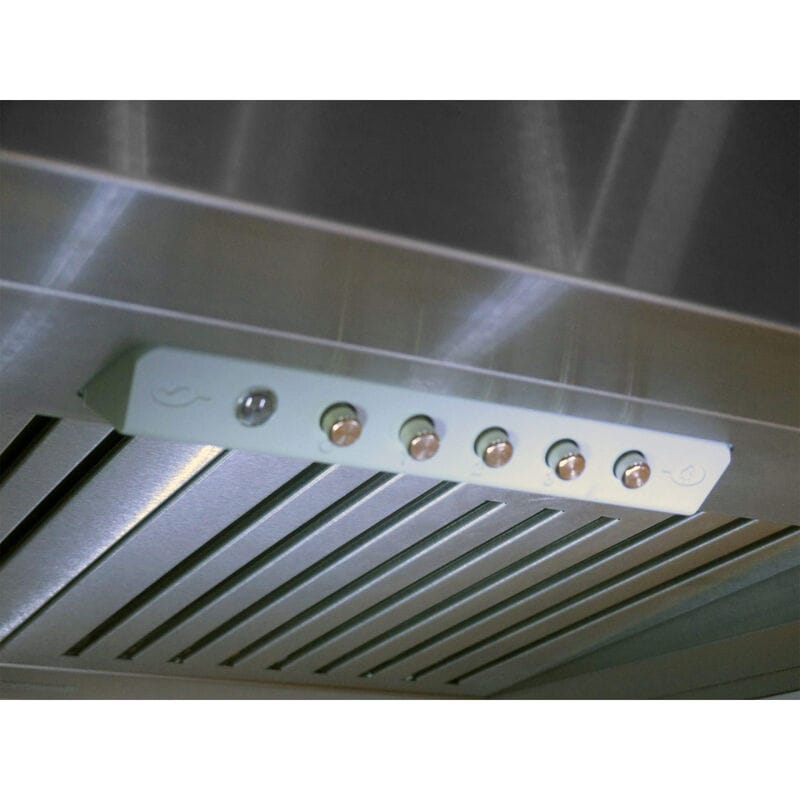 XO 36 in. Convertible Standard Style Range Hood with 600 CFM, 3 Fan Speeds & 2 LED Lights - Stainless Steel, , hires