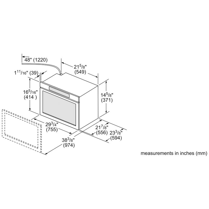 Bosch 800 Series 30 in. 1.2 cu. ft. Microwave Drawer with 11 Power