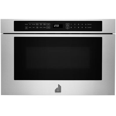 JennAir Rise 24 in. 1.2 cu.ft Microwave Drawer with 11 Power Levels & Sensor Cooking Controls - Stainless Steel | JMDFS24JL
