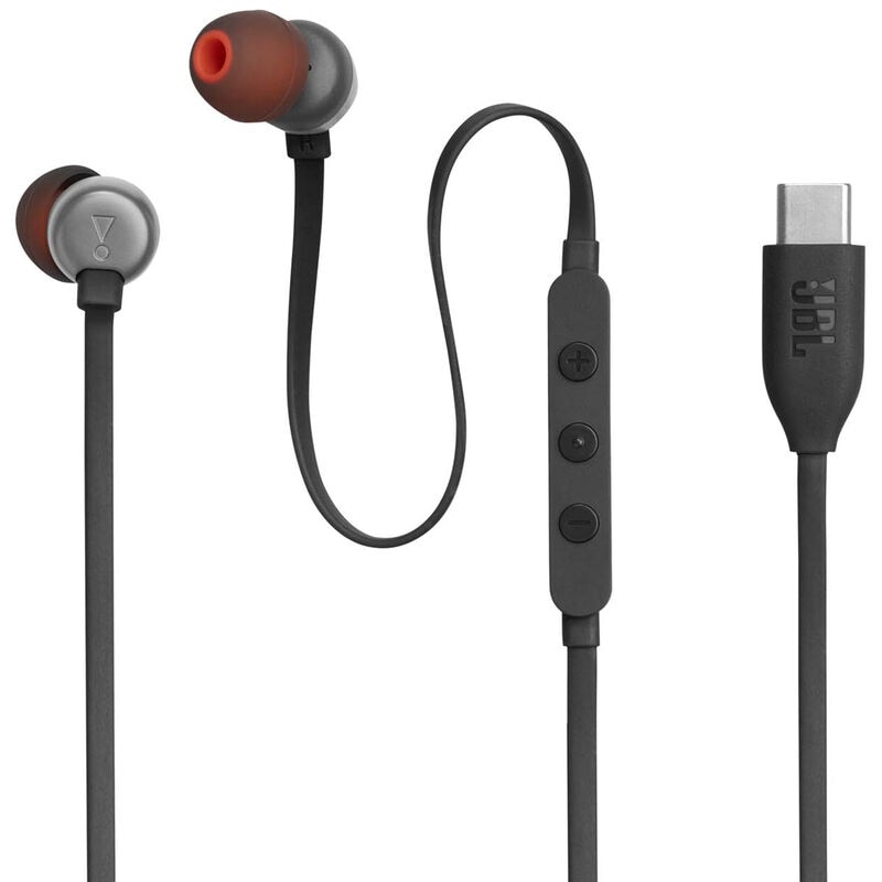 JBL- T310 USB C Wired Headphone - Black, , hires