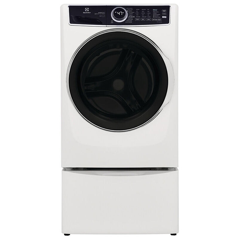 Electrolux 600 Series 27 in. 8.0 cu. ft. Stackable Gas Dryer with LuxCare Dry, Instant Refresh, Perfect Steam & Sanitize Cycle - White, White, hires