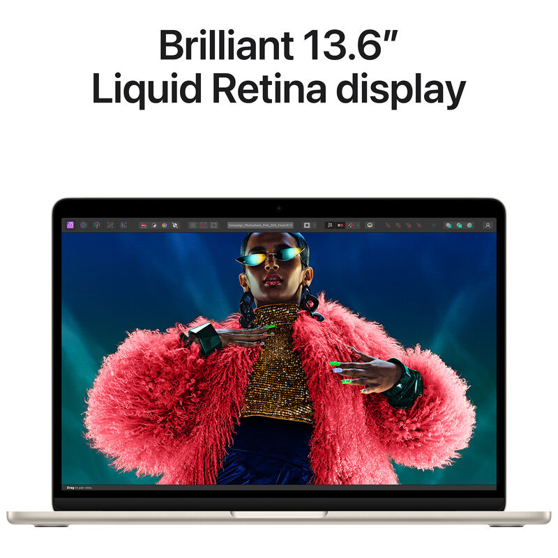 Apple 13" MacBook Air 256Gb (M3, Starlight), , hires