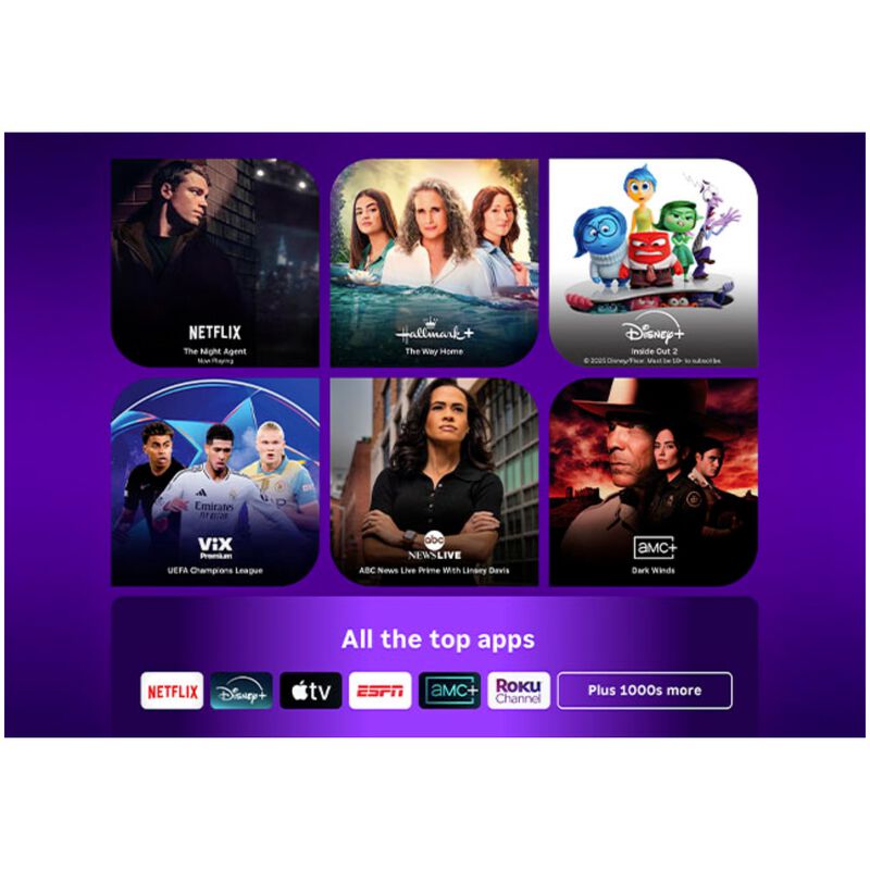 TCL - 43" Class Q6LR Series QLED 4K UHD Smart Roku TV, , hires