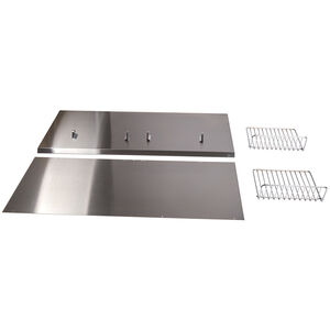 JennAir 20 in. Stainless Steel Backguard with Shelf for 36 in. Range, , hires