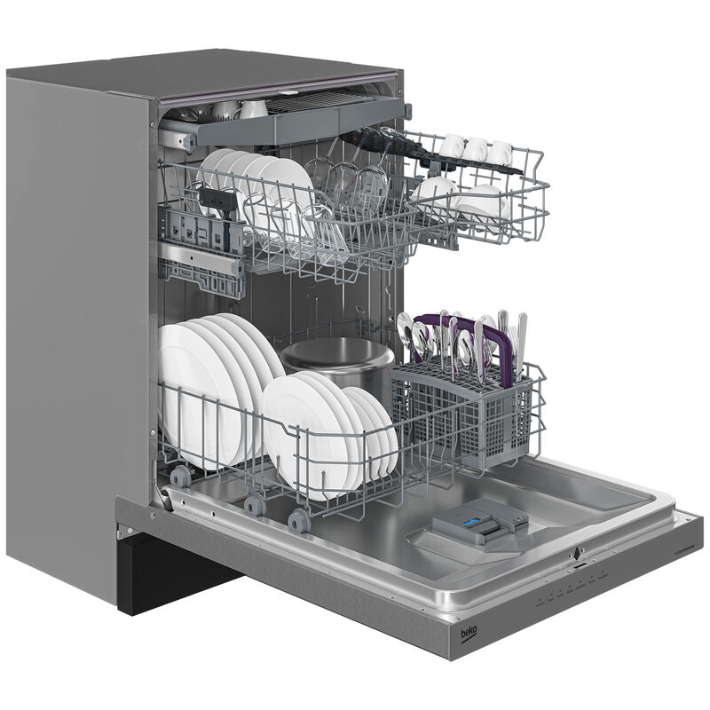 Beko 24" BuiltIn Dishwasher with Digital Control, 45 dBA Sound Level
