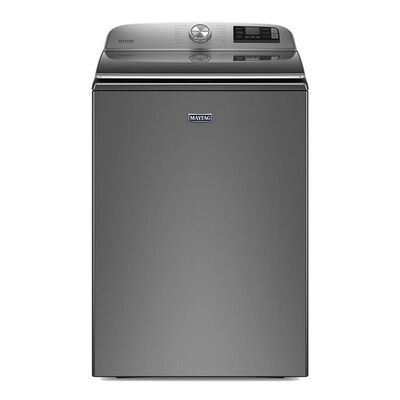 Maytag 27 in. 5.3 cu. ft. Smart Top Load Washer with Extra Power Button & Sanitize with Oxi - Metallic Slate | MVW7232HC