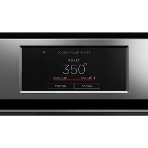 Fisher & Paykel Series 9 30 in. 8.2 cu. ft. Smart Top Control Electric Double Wall Oven with Standard Convection - Stainless Steel, , hires