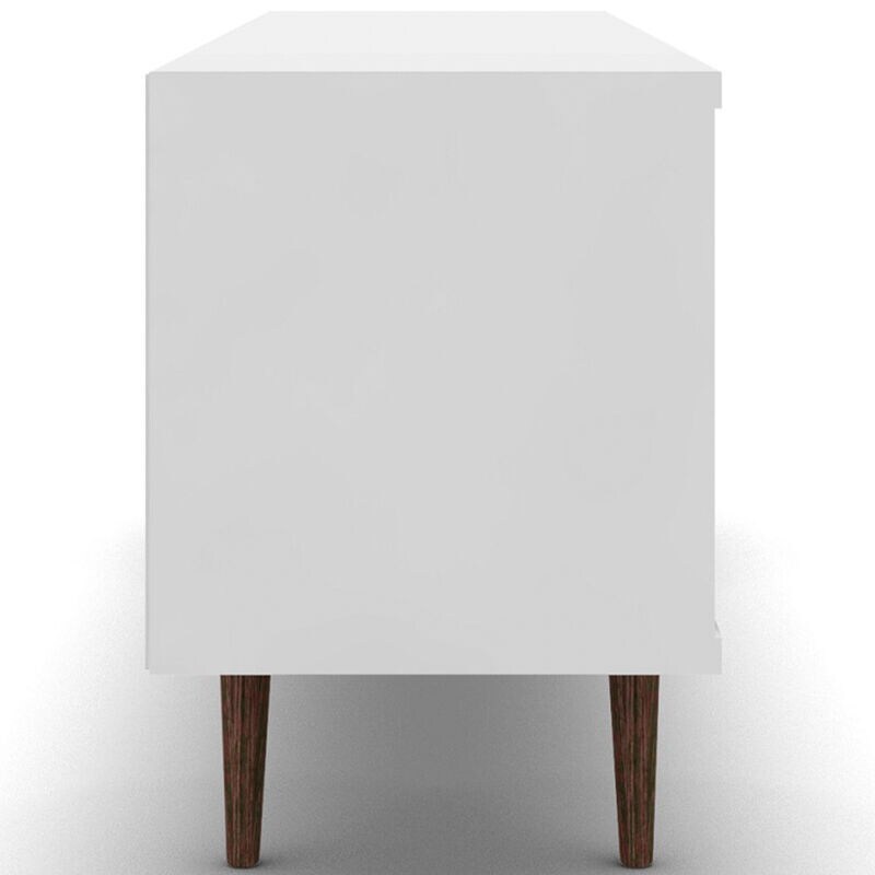 Manhattan Comfort Liberty 63" TV Stand - White & Aqua Blue, , hires