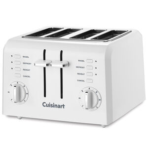 Cuisinart 4-Slice Compact Toaster - White, , hires