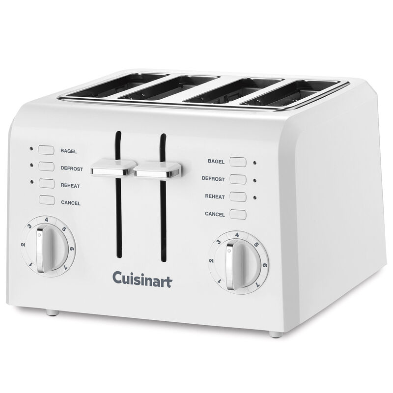 Cuisinart 4-Slice Compact Toaster - White, , hires