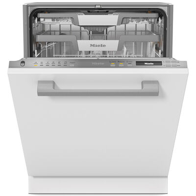 Miele 24 in. Top Control Smart Dishwasher with 42 dBa Sound Level & 3rd-Rack - Custom Panel Ready | G7266SCVI