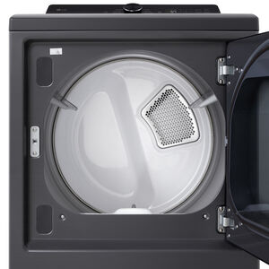 LG 27 in. 7.3 cu. ft. Smart Gas Dryer with AI Sensor Dry - Platinum Black, Platinum Black, hires