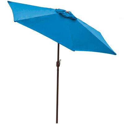 Panama Jack 9 Ft Patio Umbrella With Crank - Blue | PJO-6001-BLU