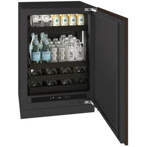 U-Line The Seamless Collection 24 in. Built-In/Freestanding 5.1 cu. ft. Compact Beverage Center with Adjustable Shelves & Digital Control - Custom Panel Ready, , hires
