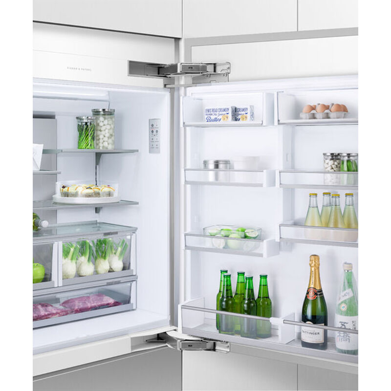 Fisher & Paykel 36 in. Integrated Right Hinge Refrigerator Freezer Door Panel Kit - Stainless Steel, , hires