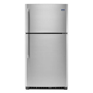Maytag 33 in. 21.2 cu. ft. Top Freezer Refrigerator - Stainless Steel, Stainless Steel, hires