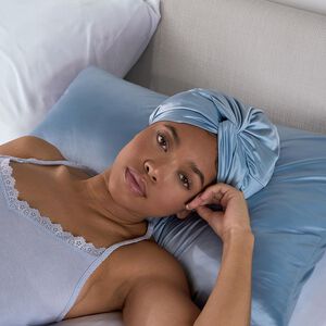 BEDGEAR Hyper-Silk Turban - Misty Blue, , hires