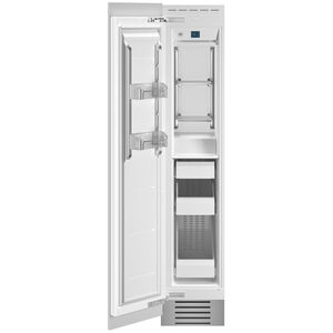 Bertazzoni 18 in. 8.2 cu. ft. Built-In Upright Freezer with Ice Maker, Adjustable Shelves & Digital Control - Custom Panel Ready, , hires