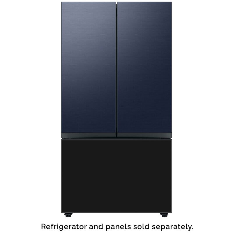 Samsung BESPOKE 3-Door French Door Bottom Panel for Refrigerators - Charcoal Glass, , hires