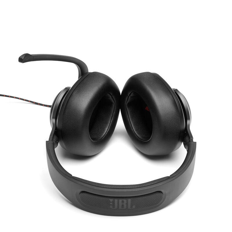 JBL Quantum 300 Surround Sound Wired Gaming Headset for PC, PS4, Xbox One, Nintendo Mobile Devices - Black | P.C. Richard & Son