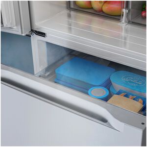 Midea 30 in. 18.4 cu. ft. French Door Refrigerator - White, White, hires