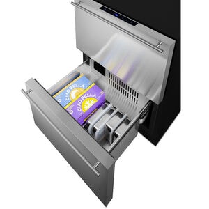 Summit 24 in. 3.7 cu. ft. Drawer Compact Freezer with Digital Control - Custom Panel Ready, , hires