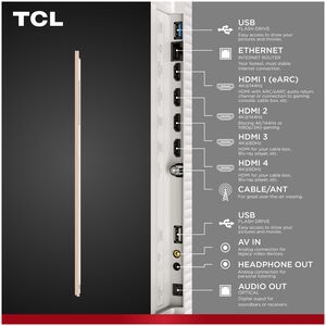 TCL - 55" Class A300L QLED 4K UHD Smart Google TV, , hires