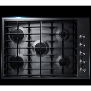 JennAir Euro-Style 30 in. 5-Burner Natural Gas Cooktop with Simmer Burner & Power Burner - Stainless Steel, , hires