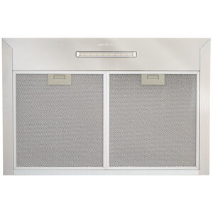 Broan Elite EW48 Series 36 in. Convertible Chimney Style Range Hood with 460 CFM, 3 Fan Speeds & 1 LED Light - Stainless Steel, , hires