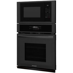 Frigidaire 27 in. 5.4 cu. ft. Electric Microwave/Wall Oven Combo with Standard Convection & Sensor Cooking - Black, , hires