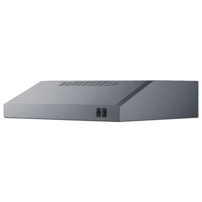 Summit 20 in. Convertible Standard Style Range Hood with 270 CFM & 2 Fan Speeds - Stainless Steel | HC20SSADA