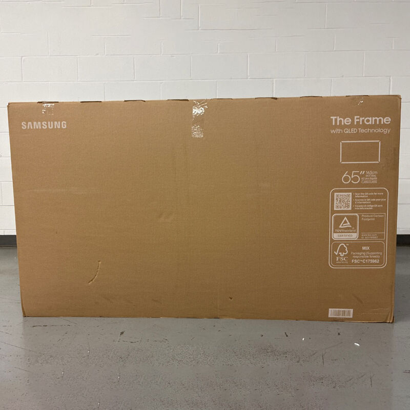 Samsung - 65" Class The Frame LS03FA QLED 4K UHD Samsung Vision AI Smart TV (Open Box Excellent Condition), , hires