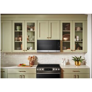 LG 30 in. 1.6 cu. ft. 1000W Over-the-Range Microwave with 300 CFM - Stainless Steel, , hires