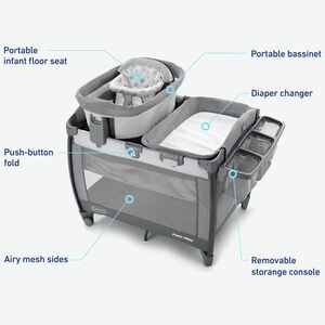 Graco Pack 'N Play Sit 'N Grow Playard - Lenny, , hires